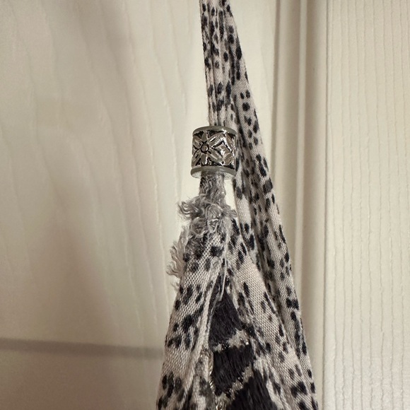 Embroidered Lace Tiered Maxi Dress | American Eagle - Picture 8 of 10